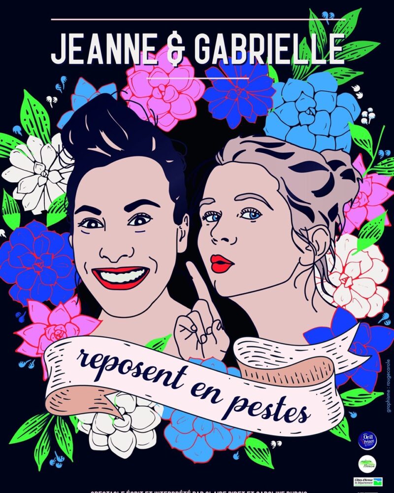 Jeanne & Gabrielle reposent en peste