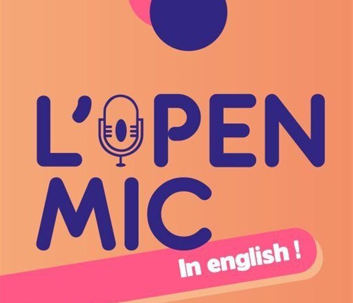 Photo de L'Open Mic in English !